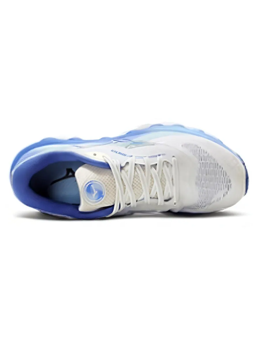 Кроссовки (WMNS) Mizuno Wave Sky 7 'Blue White' — изображение 3 из 5, синий