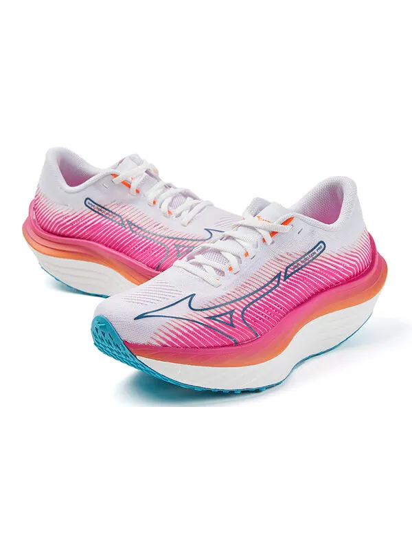 Кроссовки wave rebellion pro 'white' Mizuno — изображение 4 из 4, белый/розовый