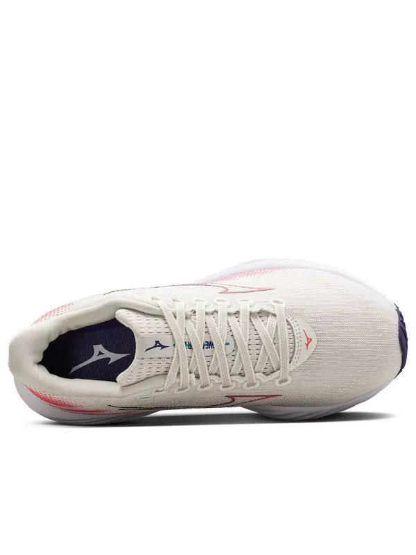Кроссовки wave rider 28 Mizuno — изображение 3 из 4, бежевый