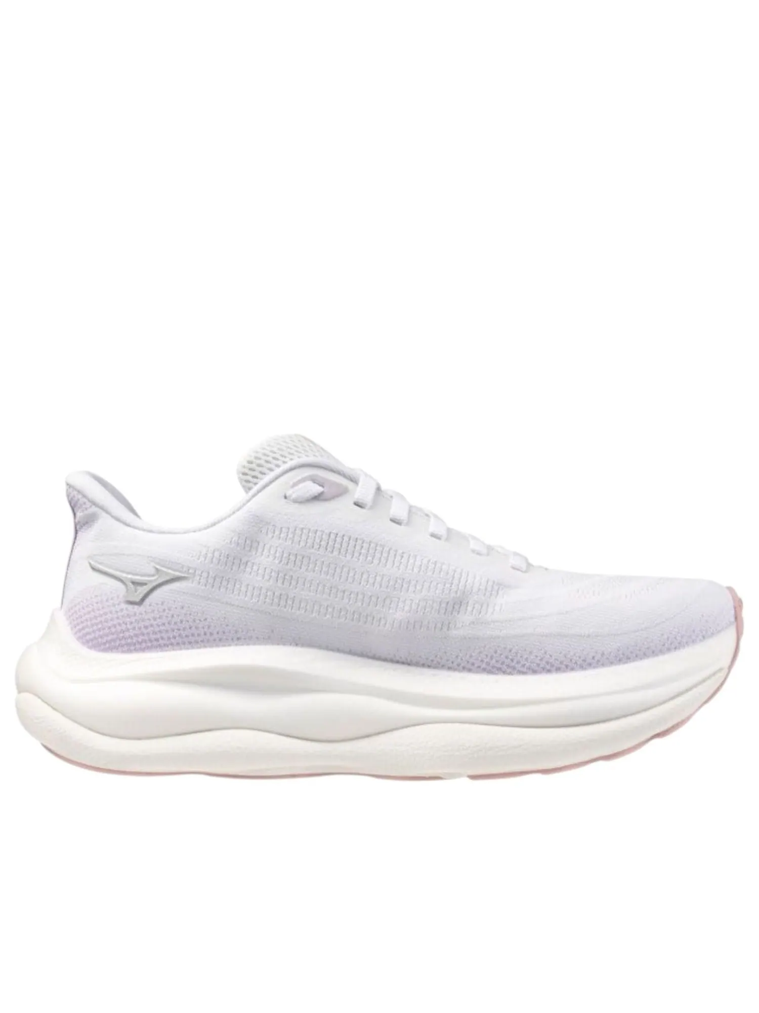 (WMNS) Mizuno Wave Sky 9 'White Silver Orchid Petal' — изображение 2 из 5, белый/серебристый