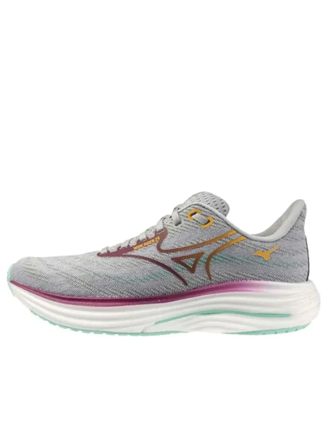 Кроссовки Mizuno Wave Rider 29 'Grey' J1GD250324 — изображение 1 из 2, серый
