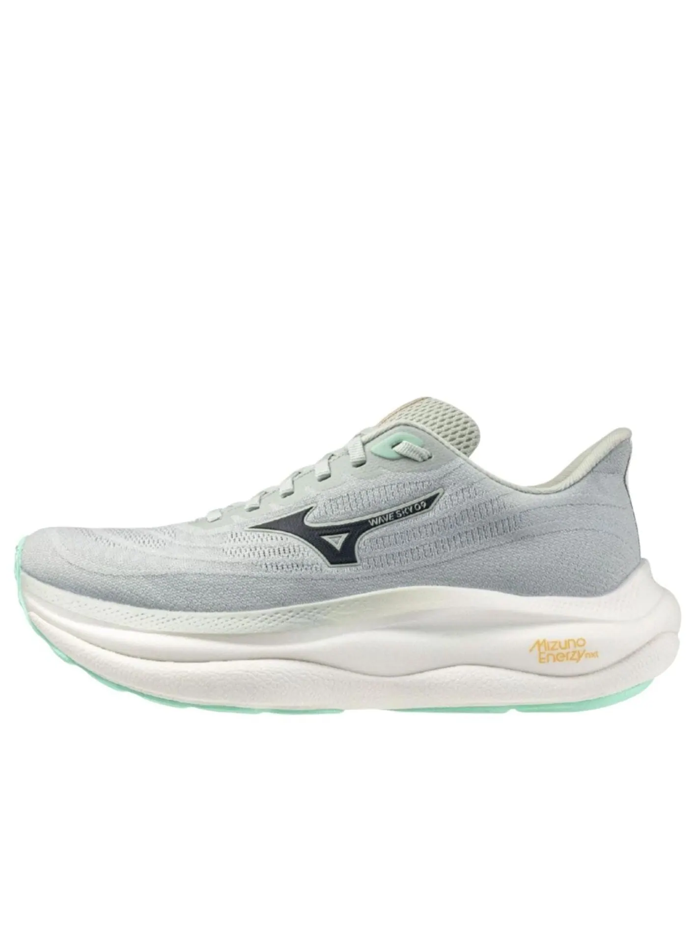 (WMNS) Mizuno Wave Sky 9 Wide 4E 'Светло-серый' — изображение 1 из 6, светлый серый