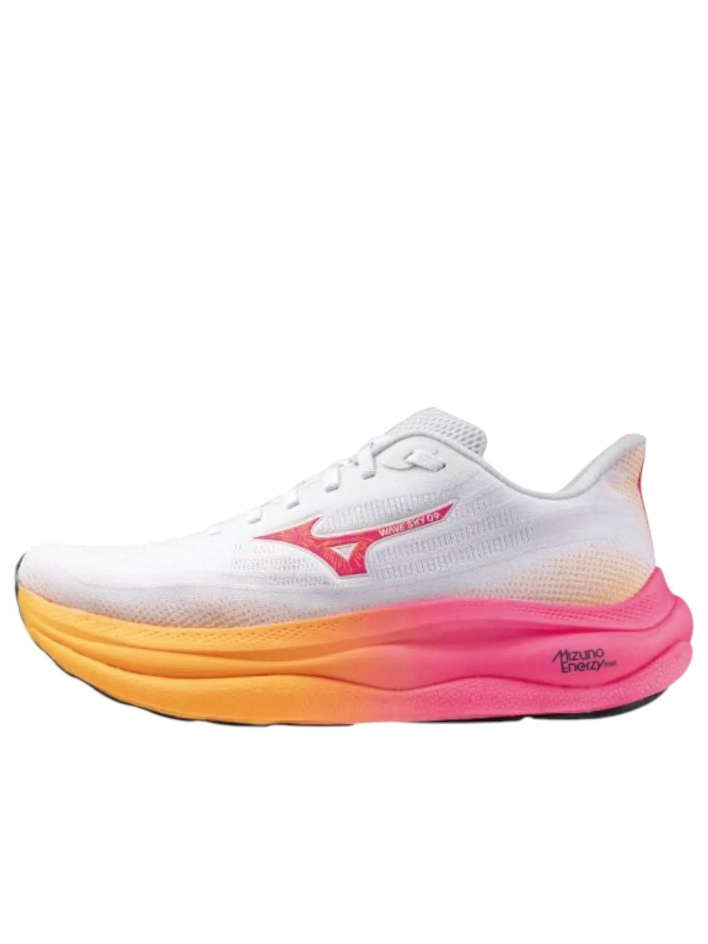 Mizuno Wave Sky 9 'White Orange Pink' — изображение 1 из 6, белый/оранжевый/розовый