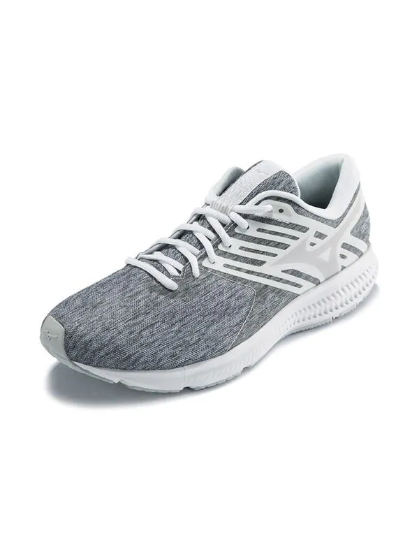 Кроссовки ezrun lx 2 gray/white Mizuno — изображение 2 из 4, серый/белый