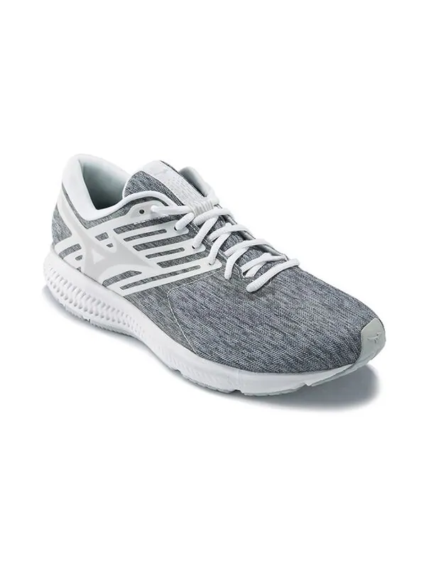 Кроссовки ezrun lx 2 gray/white Mizuno — изображение 3 из 4, серый/белый
