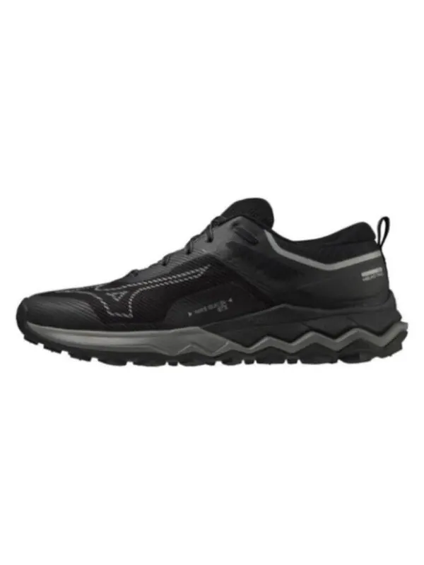 Кроссовки wave ibuki 4 gtx 'black grey' Mizuno — изображение 2 из 4, черный/серый