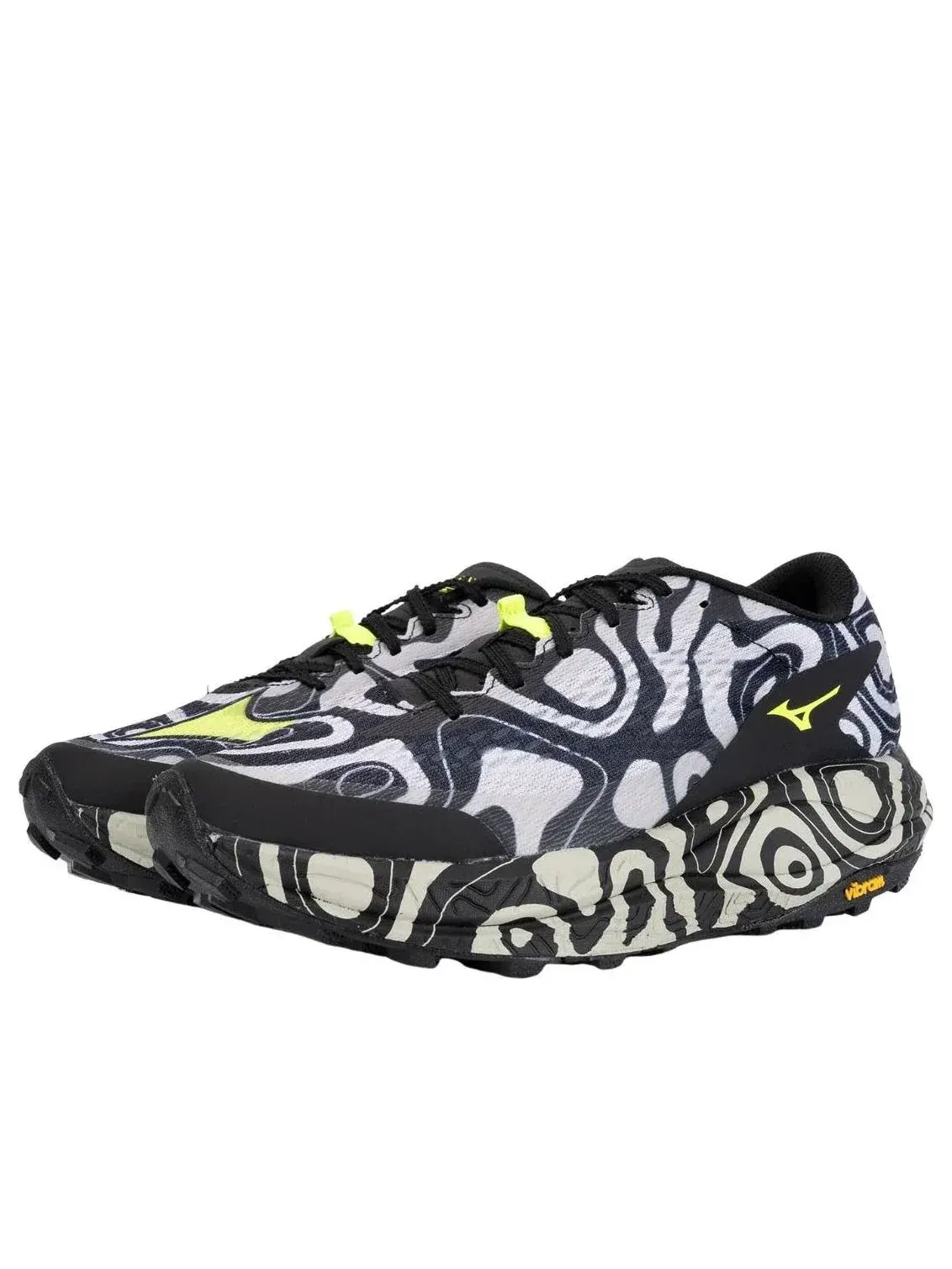 Кроссовки Mizuno Neo Accera 'Dawn Blue Lightning Yellow Black' J1GJ265001 — изображение 2 из 5, синий