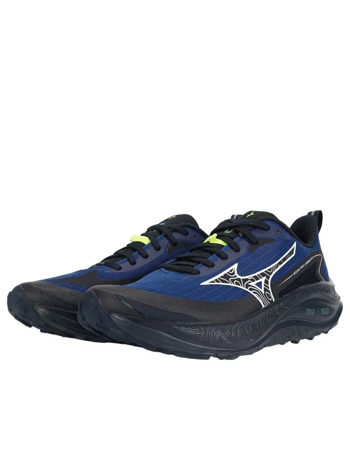 Кроссовки Mizuno Neo Lumina Gore Tex 'Blue White' J1GJ265901 — изображение 2 из 5, синий