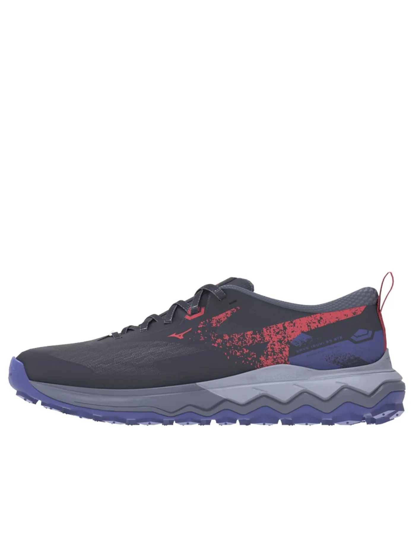 (WMNS) Mizuno Wave Ibuki 5 GORE-TEX 'Odyssey Grey Calypso Coral' — изображение 1 из 5, серый