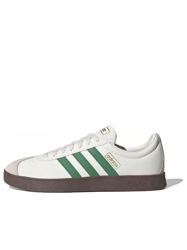 Кроссовки court vl 2.0 'green' Adidas — изображение 1 из 4, белый/зеленый