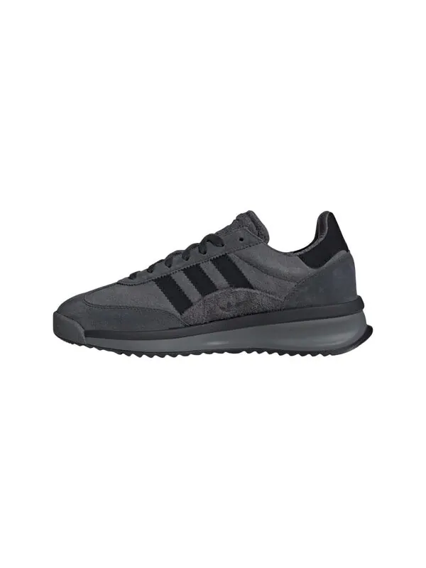 Кроссовки sl 72 rtn 'grey five core black' Adidas — изображение 2 из 4, серый/черный