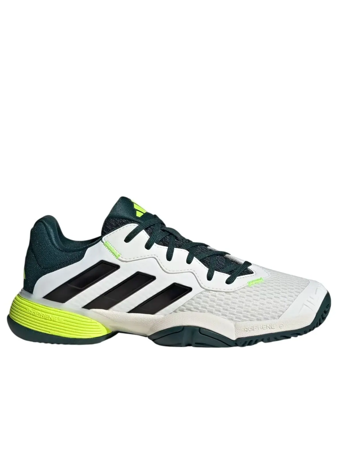 (GS) Adidas Barricade J 'Off White Black Aurora Ivy' — изображение 2 из 5, белый/черный