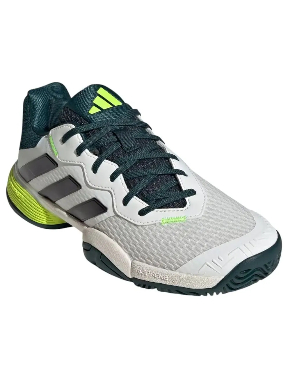 (GS) Adidas Barricade J 'Off White Black Aurora Ivy' — изображение 4 из 5, белый/черный