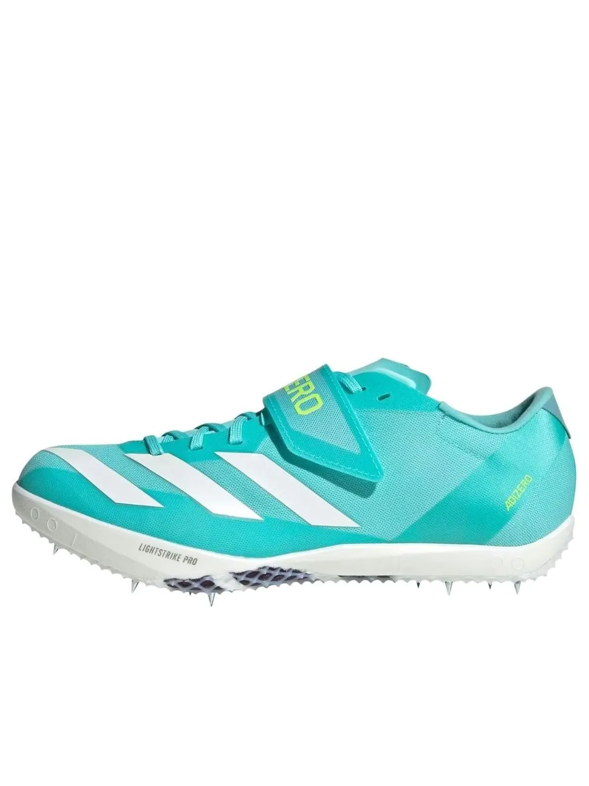 Adidas Adizero HJ Track And Field 'Flash Aqua Zero Metalic Lucid Lemon' — изображение 1 из 6, голубой