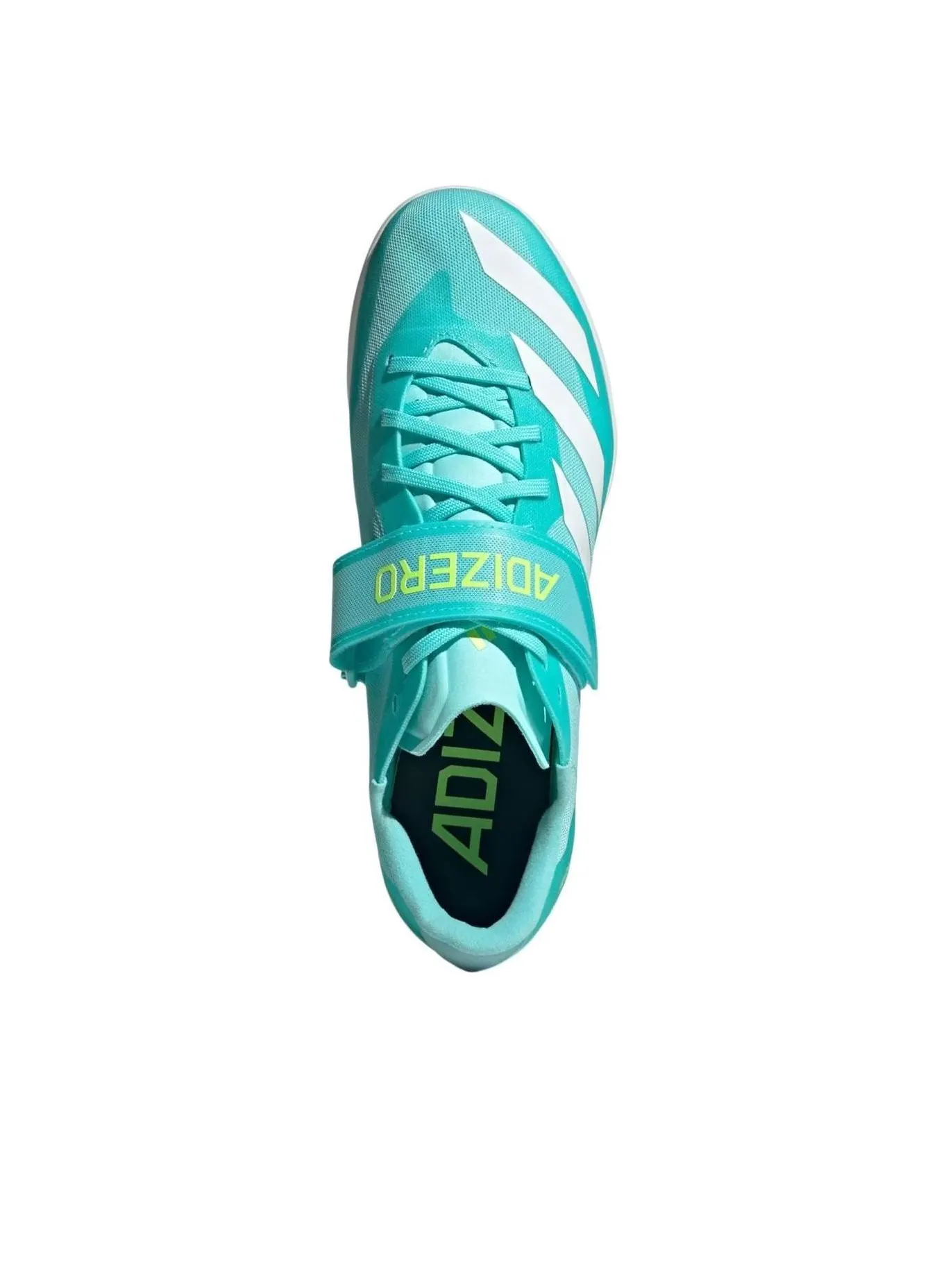 Adidas Adizero HJ Track And Field 'Flash Aqua Zero Metalic Lucid Lemon' — изображение 2 из 6, голубой