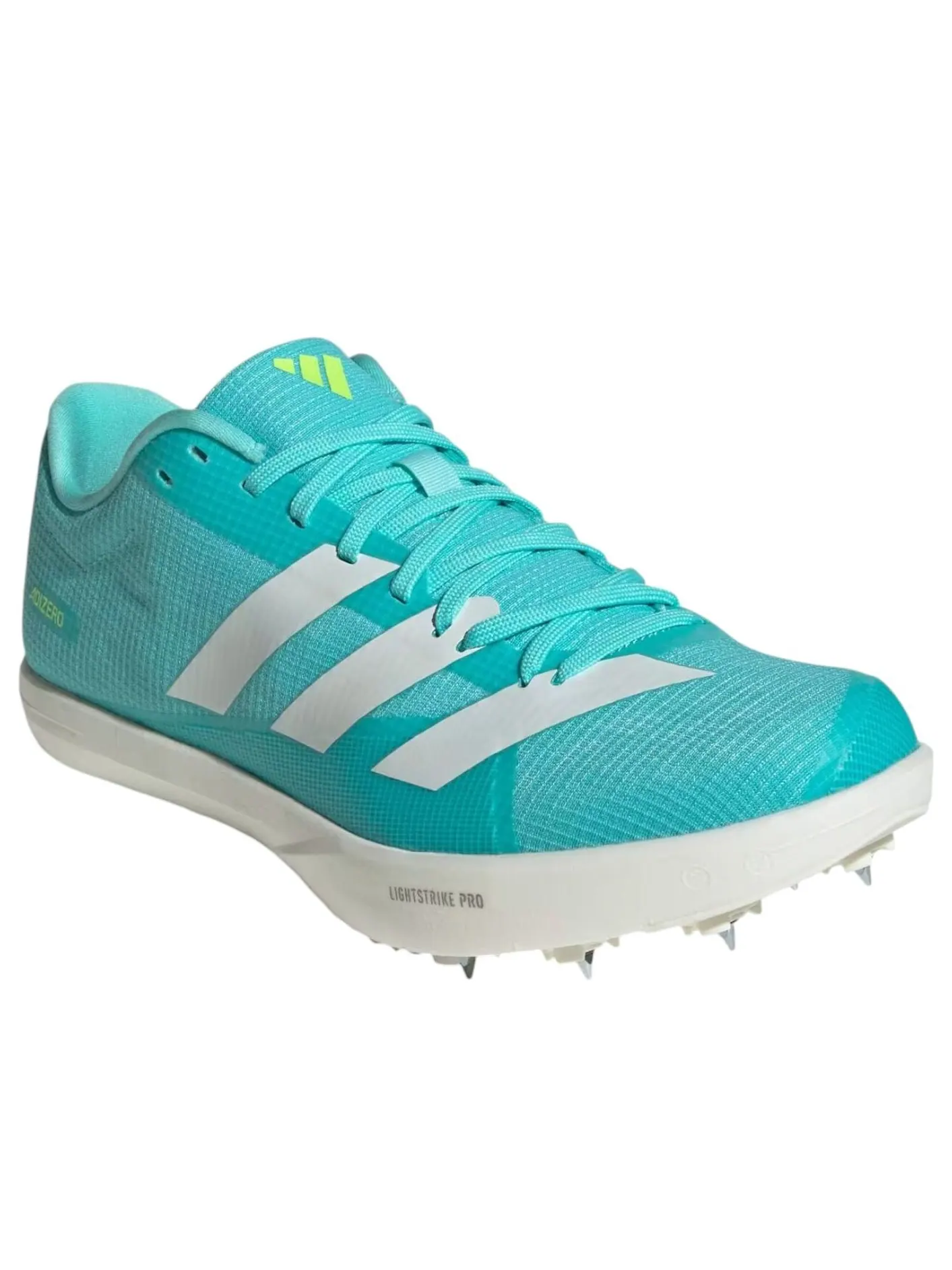 Adidas ADIZERO LJ 'Flash Aqua Zero Metalic Lucid Lemon' — изображение 2 из 6, голубой