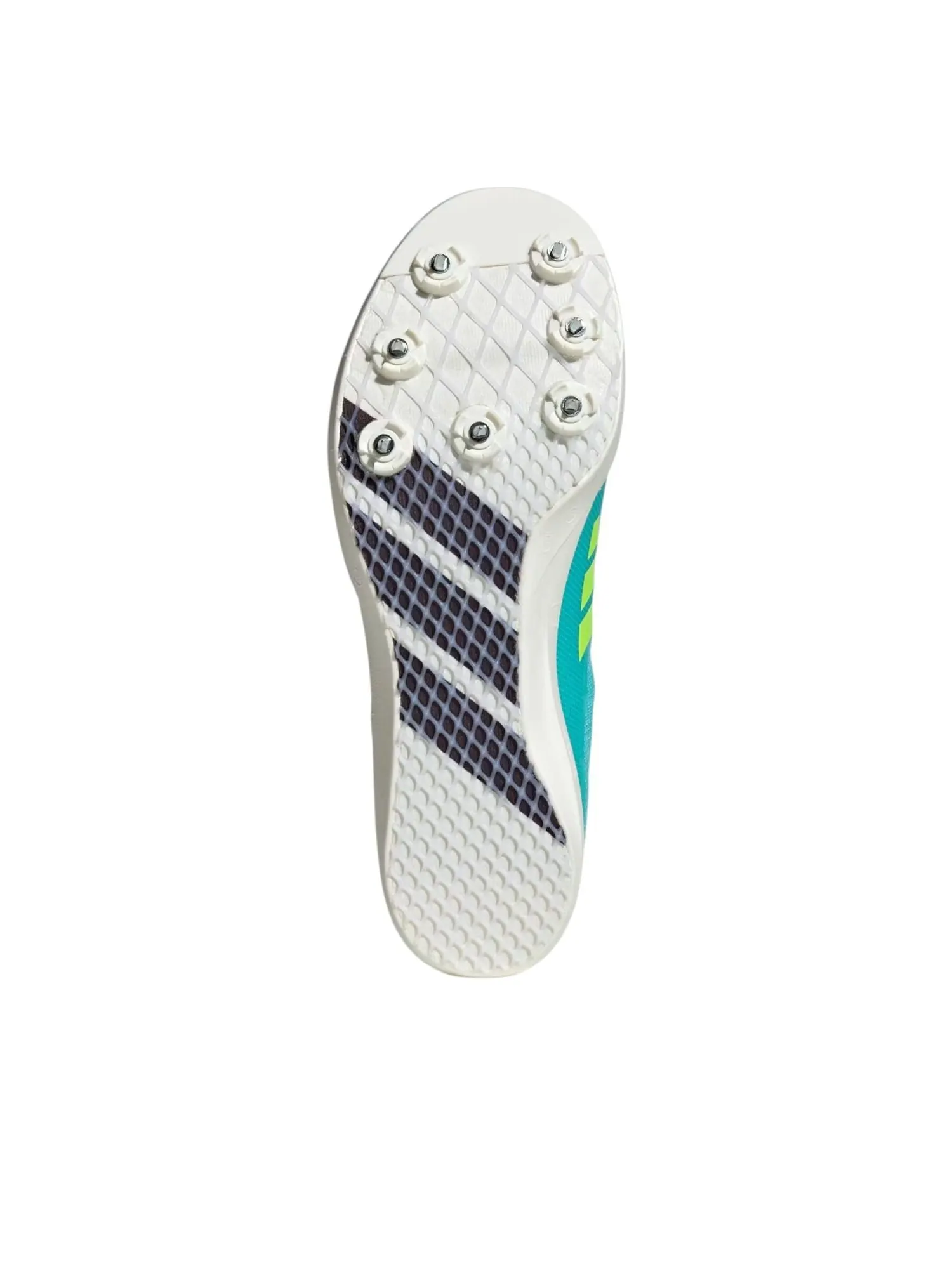 Adidas ADIZERO LJ 'Flash Aqua Zero Metalic Lucid Lemon' — изображение 5 из 6, голубой