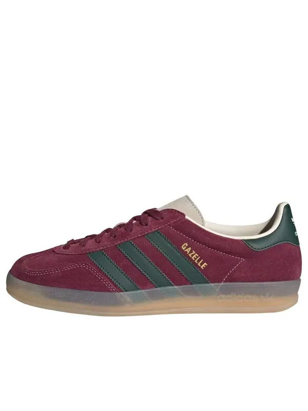 Кроссовки gazelle indoor 'shadow red green' Adidas — изображение 1 из 4, красный/зеленый/белый
