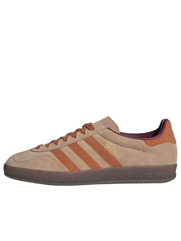 Кроссовки gazelle indoor Adidas — изображение 1 из 4, коричневый