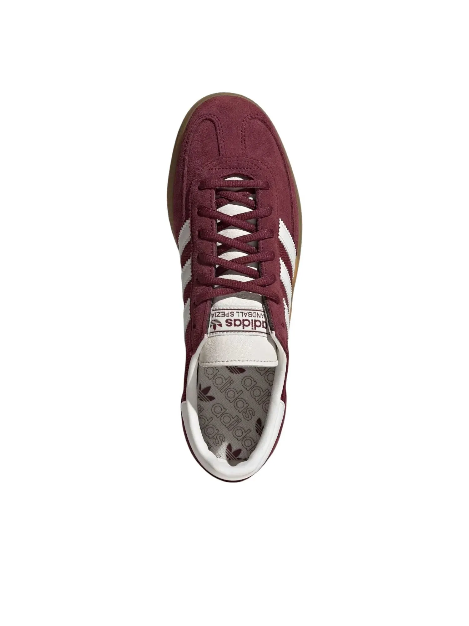 Кроссовки adidas Handball Spezial 'Shadow Red Cloud White Chalk White' — изображение 5 из 6, бордовый