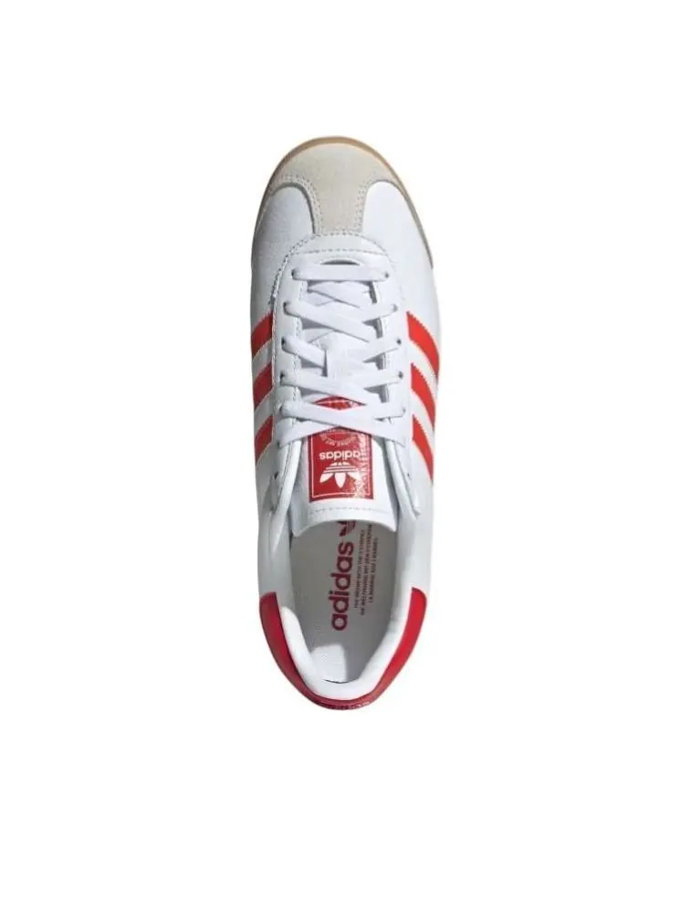 Кроссовки adidas K 74 'White Solar Orange Red' — изображение 4 из 5, белый