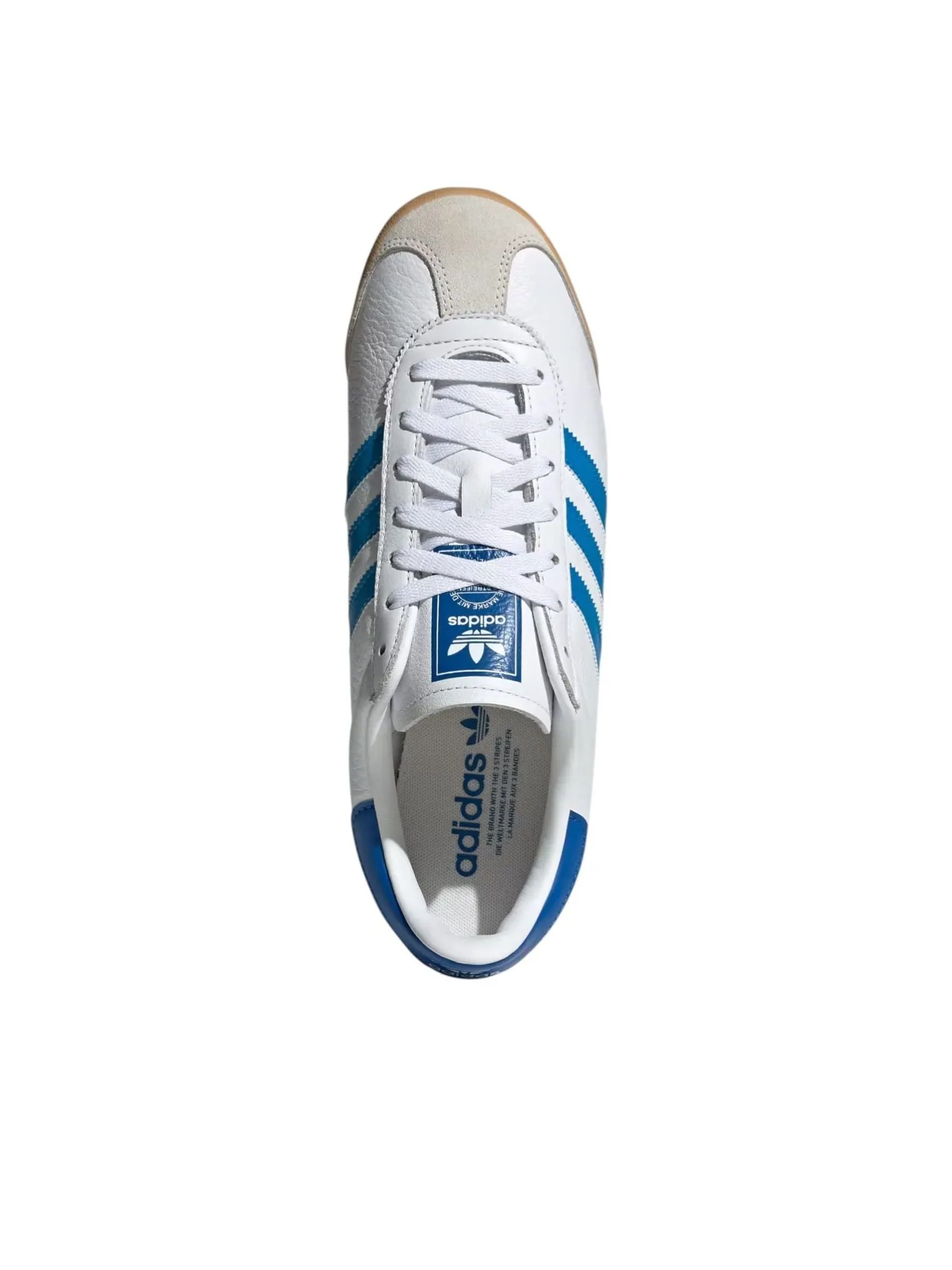 Adidas K 74 'White Bright Blue' — изображение 4 из 5, белый/яркий синий