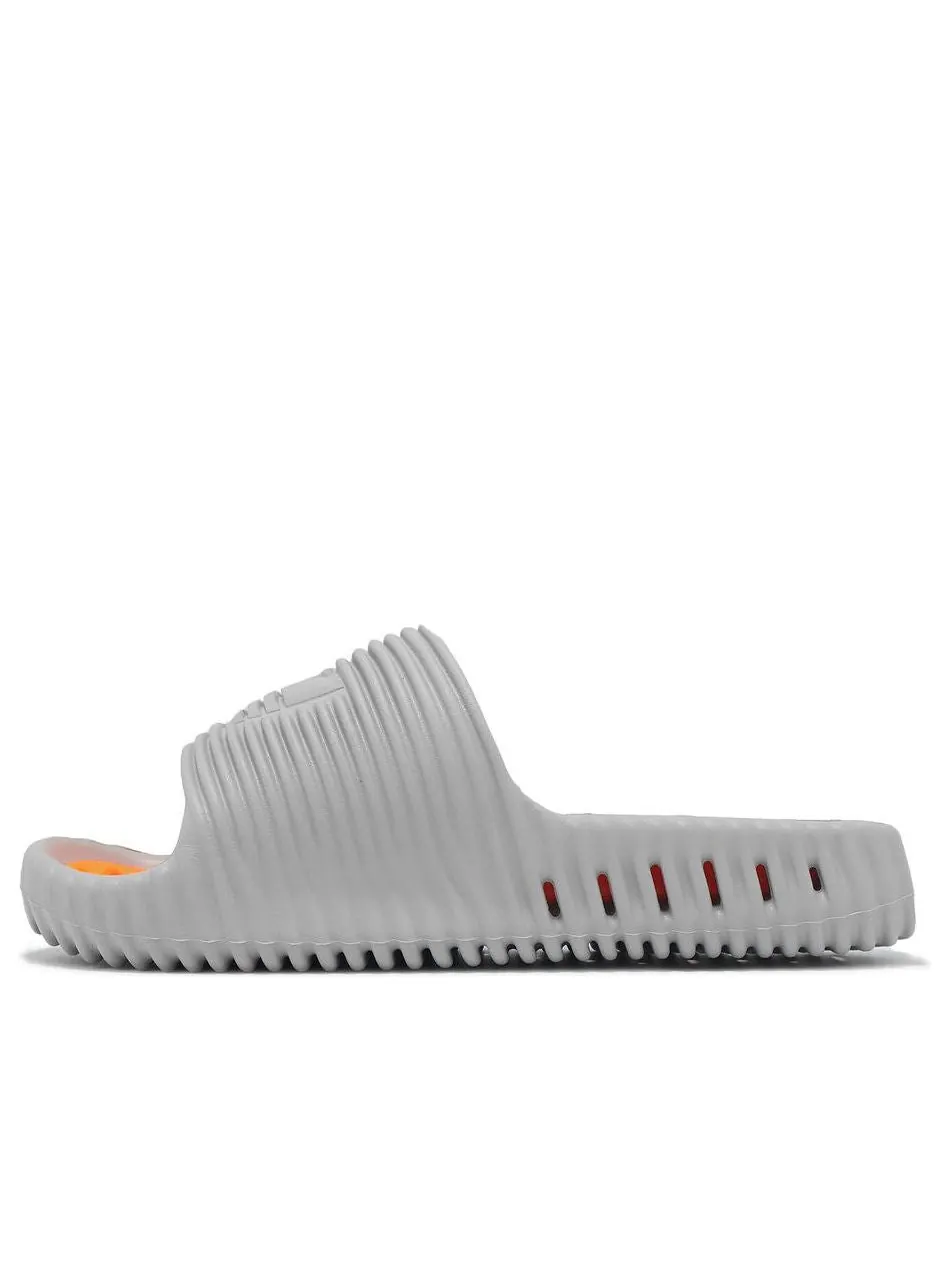 Шлепанцы adidas Adilette 25 Slides 'Grey Solar Orange' — изображение 1 из 5, серый