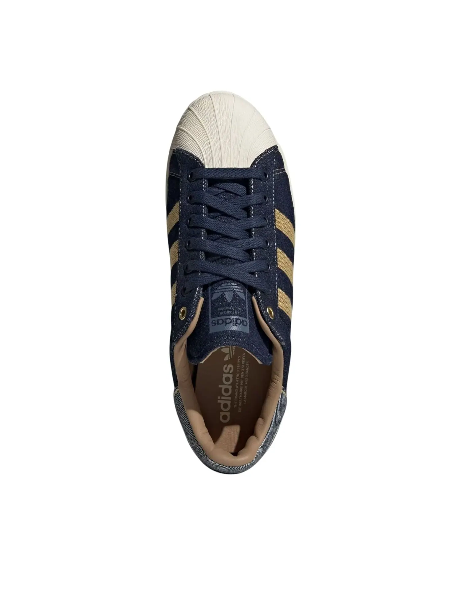 Adidas Superstar 'Oat Cream White' — изображение 5 из 6, кремовый белый