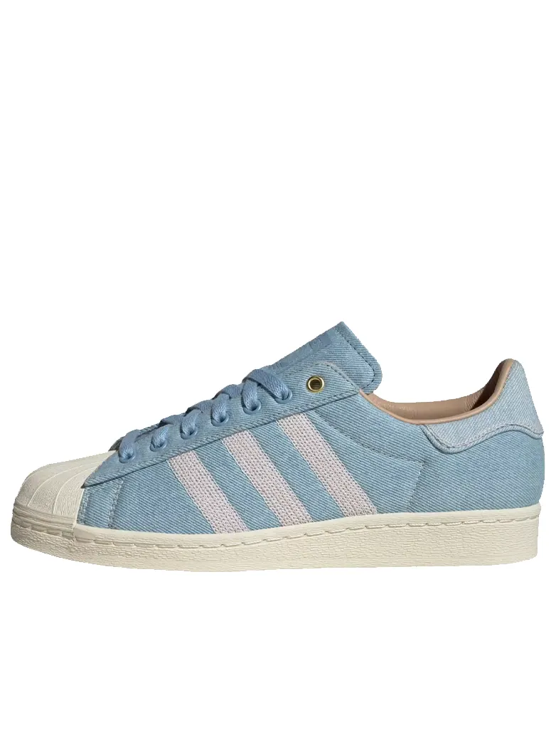 Кроссовки Adidas Superstar 82 'Denim Pink Tint' — изображение 1 из 5, розовый/кремовый белый