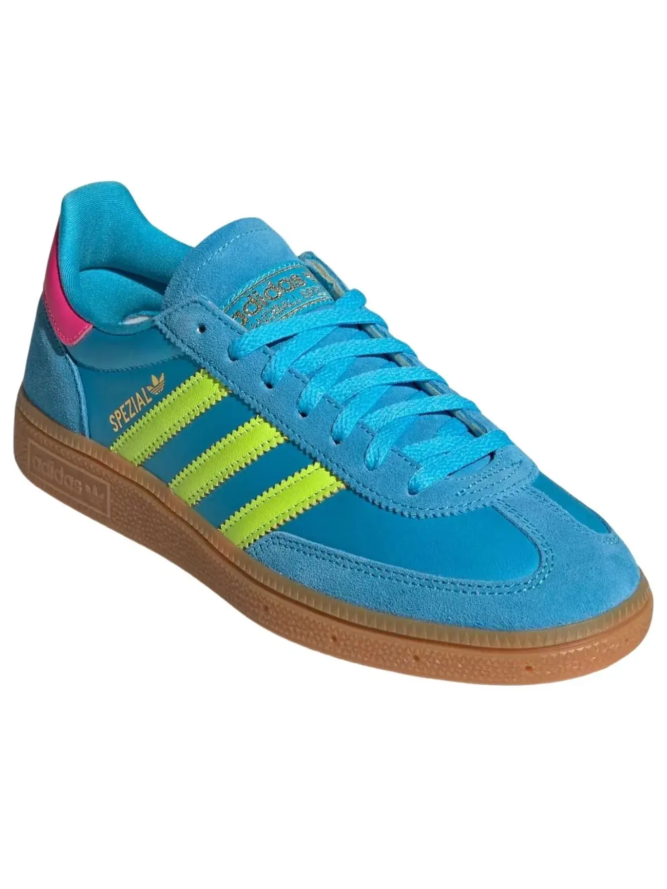 Кроссовки Adidas Handball Spezial 'Sky Rush Solar Yellow Lucid Pink' JH5658 — изображение 2 из 6, синий