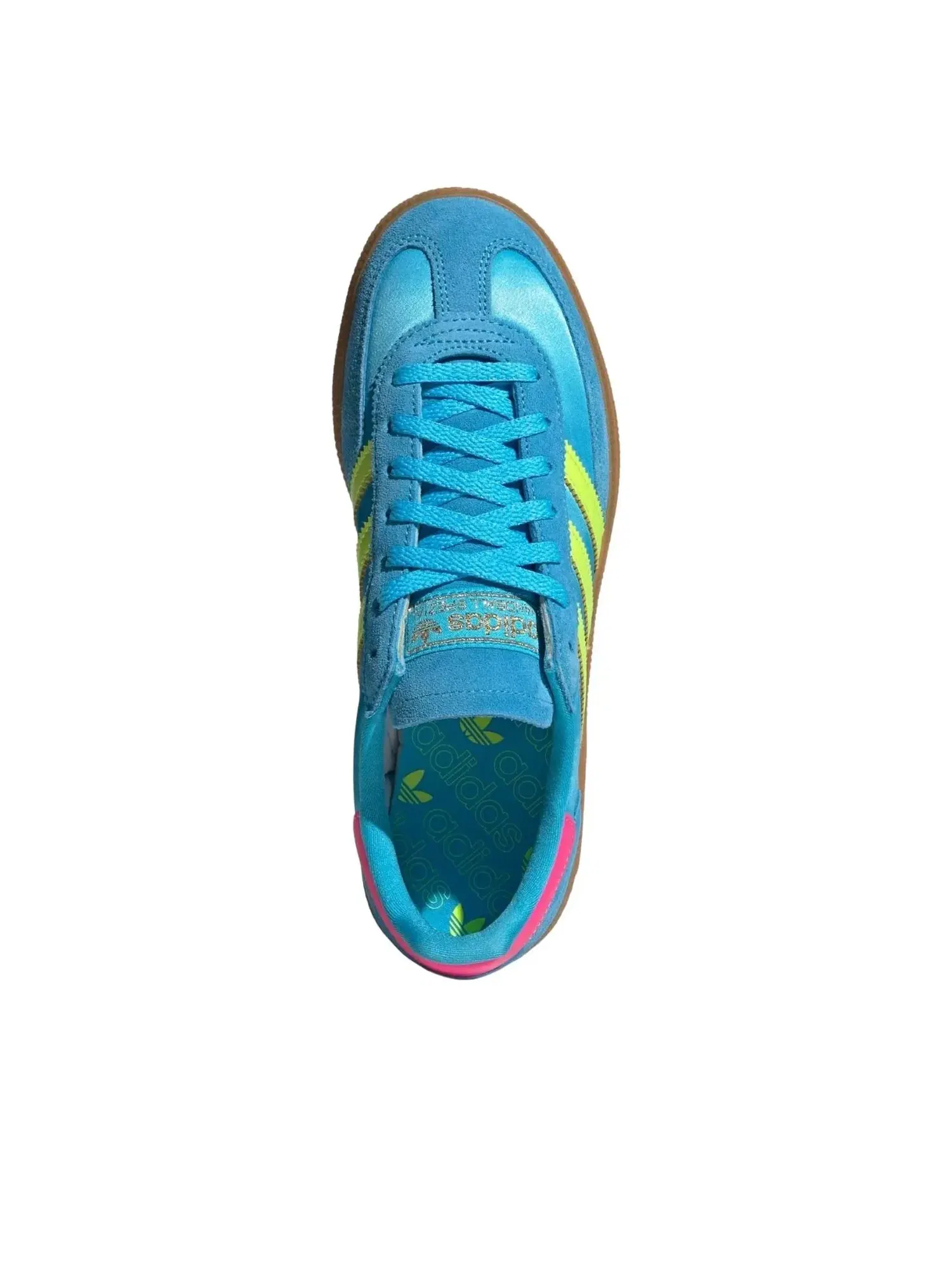 Кроссовки Adidas Handball Spezial 'Sky Rush Solar Yellow Lucid Pink' JH5658 — изображение 4 из 6, синий