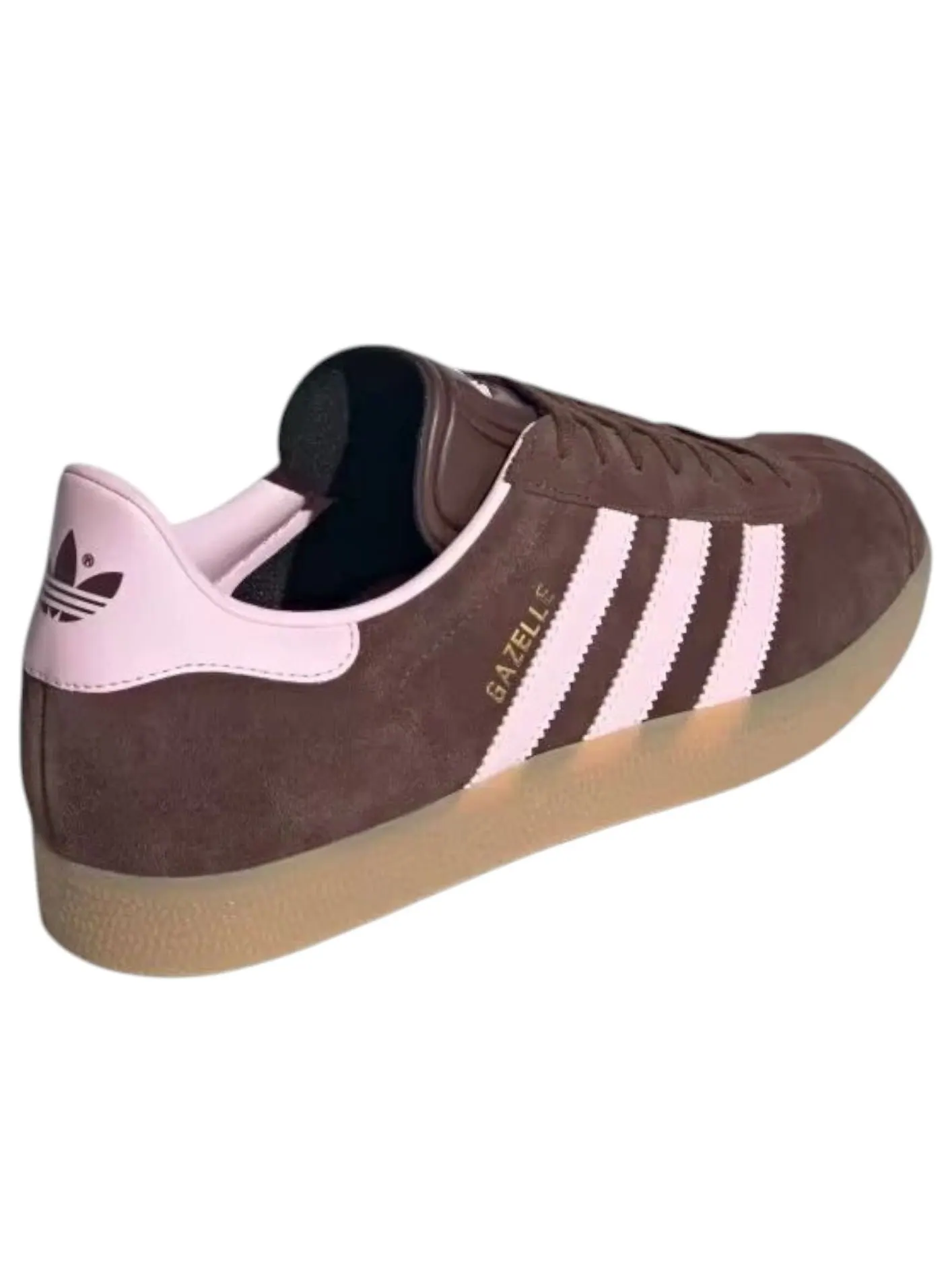 Кроссовки adidas Gazelle 'Auburn Clear Pink' — изображение 2 из 6, коричневый