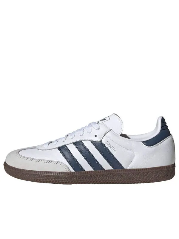 Кроссовки samba og 'white preloved ink' Adidas — изображение 1 из 4, белый//серый