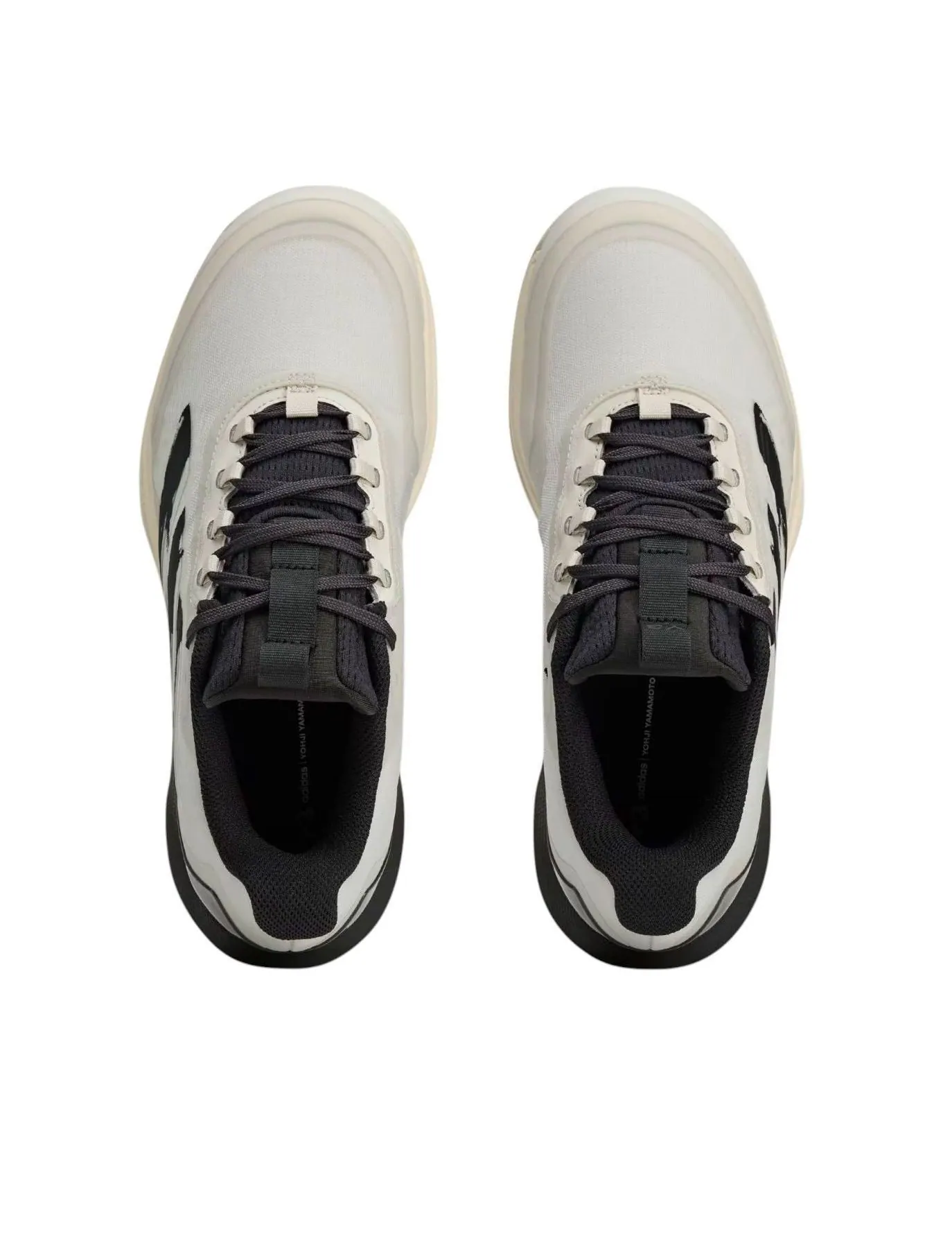 (WMNS) Adidas Y-3 Avacourt 2 Tennis 'Orbit Grey Black' — изображение 2 из 5, серый/серый/черный