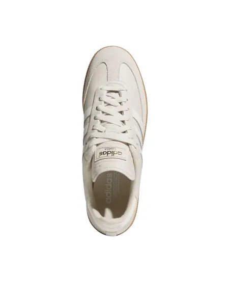 Adidas Samba Spikeless 'Alumina Off White Gum' — изображение 4 из 6, белый