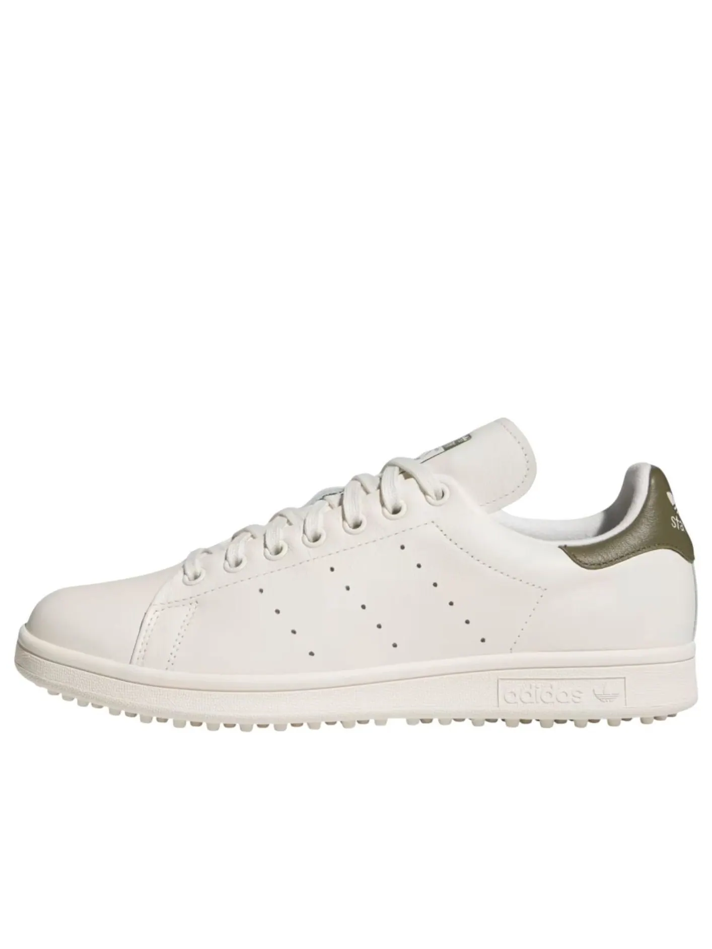 Adidas Stan Smith Spikeless 'Off White Olive Strata Off White' — изображение 1 из 6, белый/оливковый/белый