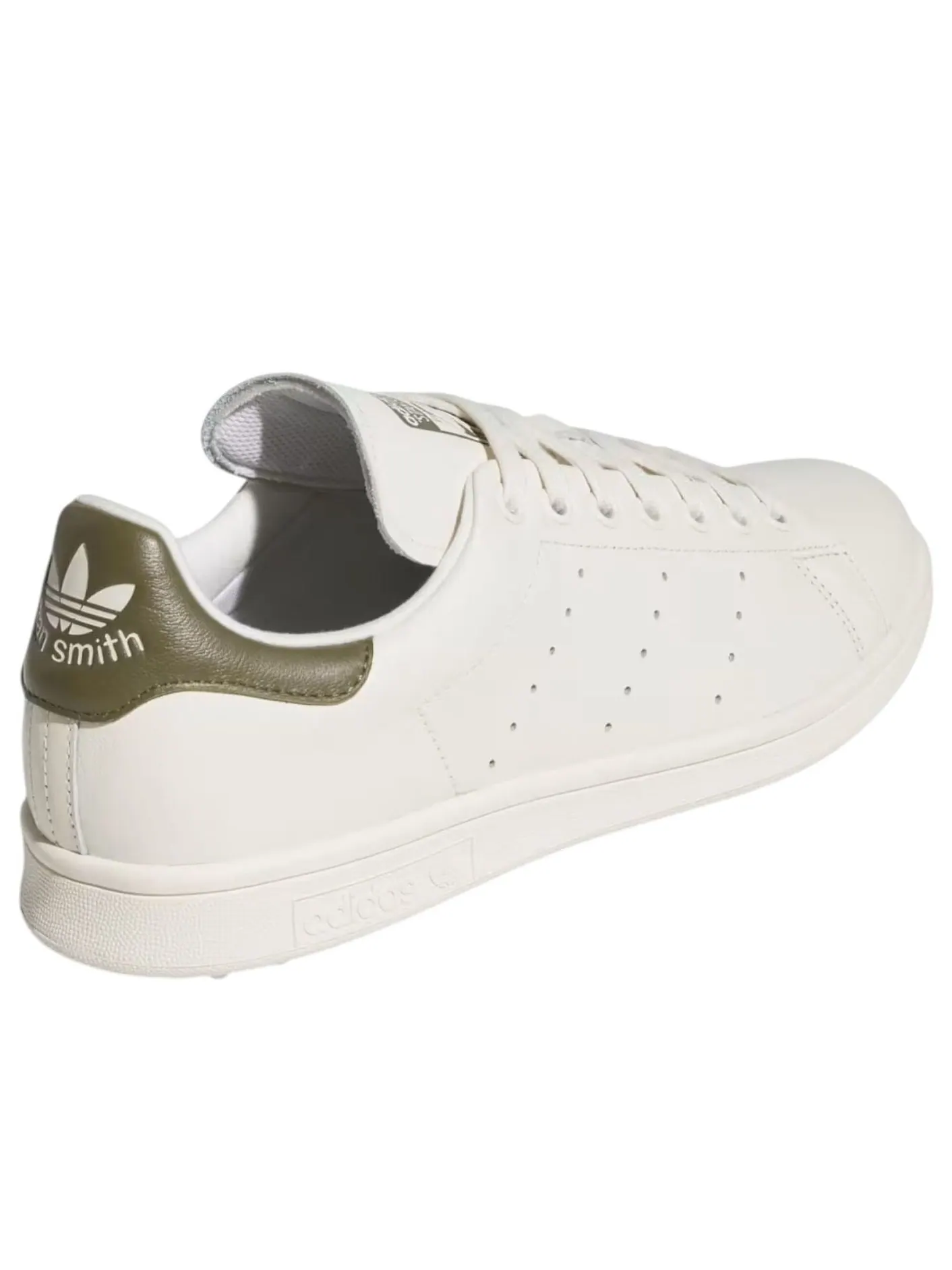 Adidas Stan Smith Spikeless 'Off White Olive Strata Off White' — изображение 3 из 6, белый/оливковый/белый