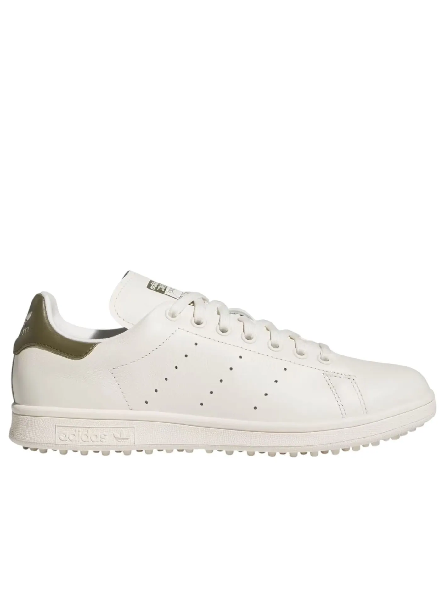Adidas Stan Smith Spikeless 'Off White Olive Strata Off White' — изображение 6 из 6, белый/оливковый/белый