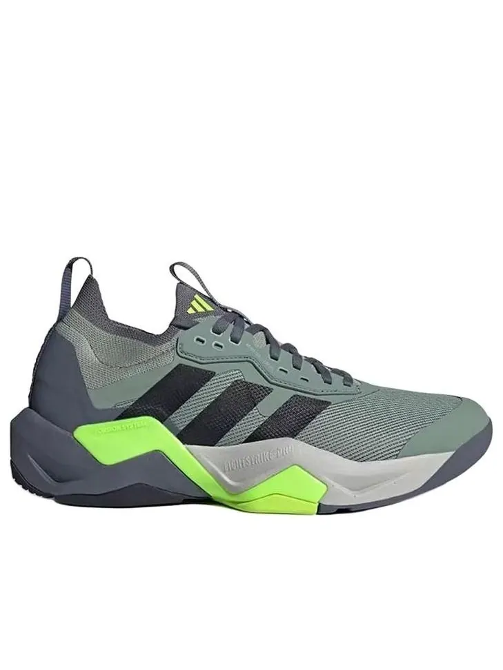 Кроссовки adidas Rapidmove ADV 2 HIIT 'Silver Green Core Black Lucid Lemon' — изображение 3 из 5, зеленый