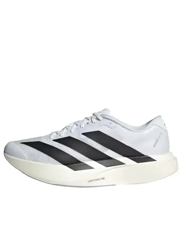 Кроссовки adizero evo sl 'white black' Adidas — изображение 1 из 4, белый/черный/белый