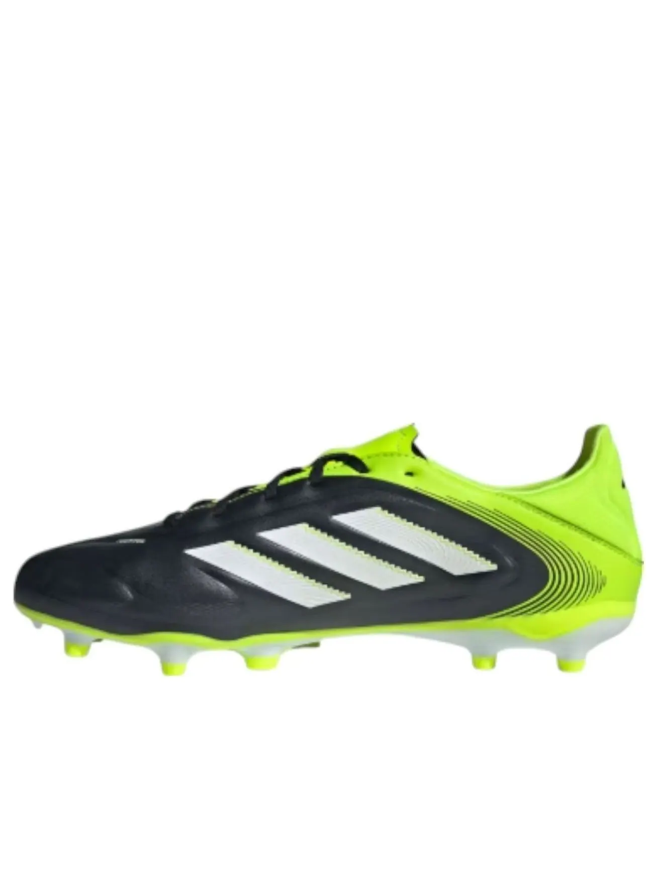 Кроссовки adidas Copa Pure 3 League FG/MG 'Core Black White Lucid Lemon' — изображение 1 из 5, черный