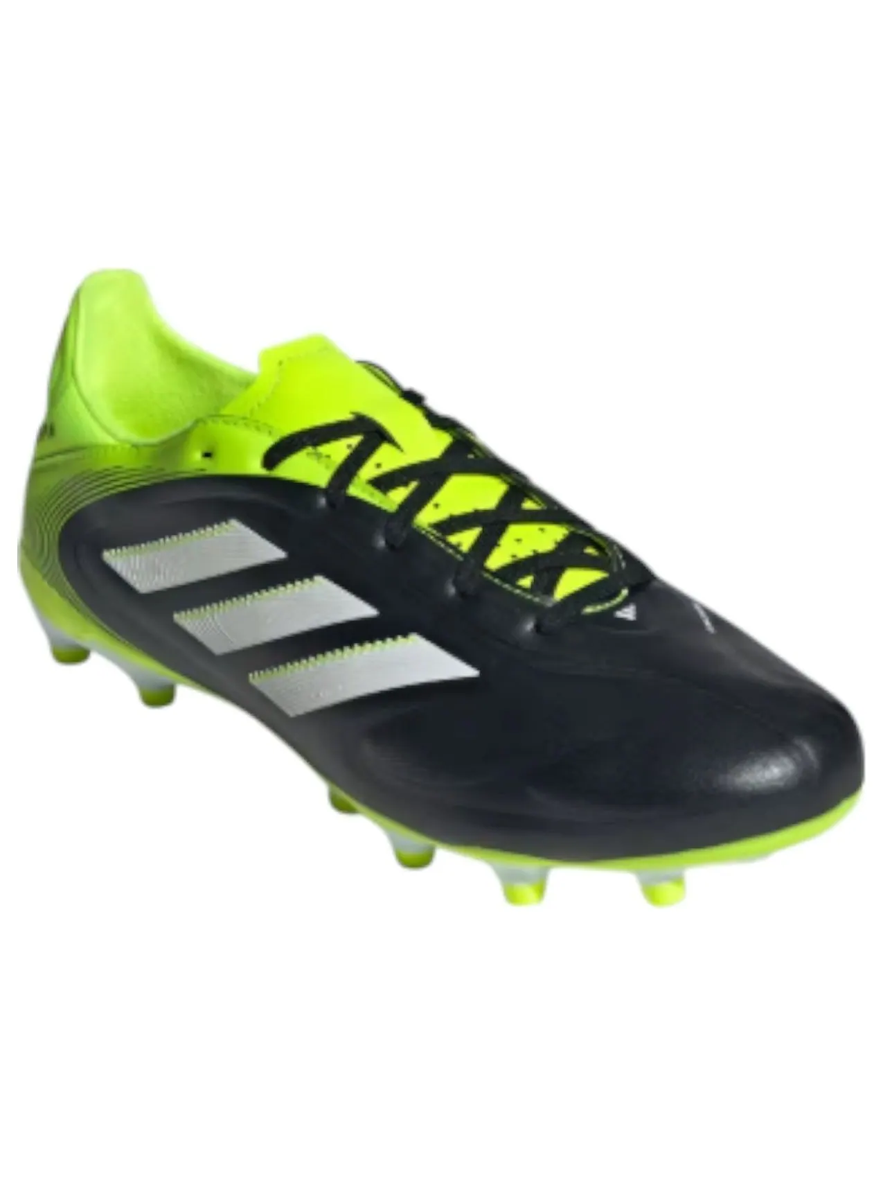 Кроссовки adidas Copa Pure 3 League FG/MG 'Core Black White Lucid Lemon' — изображение 3 из 5, черный
