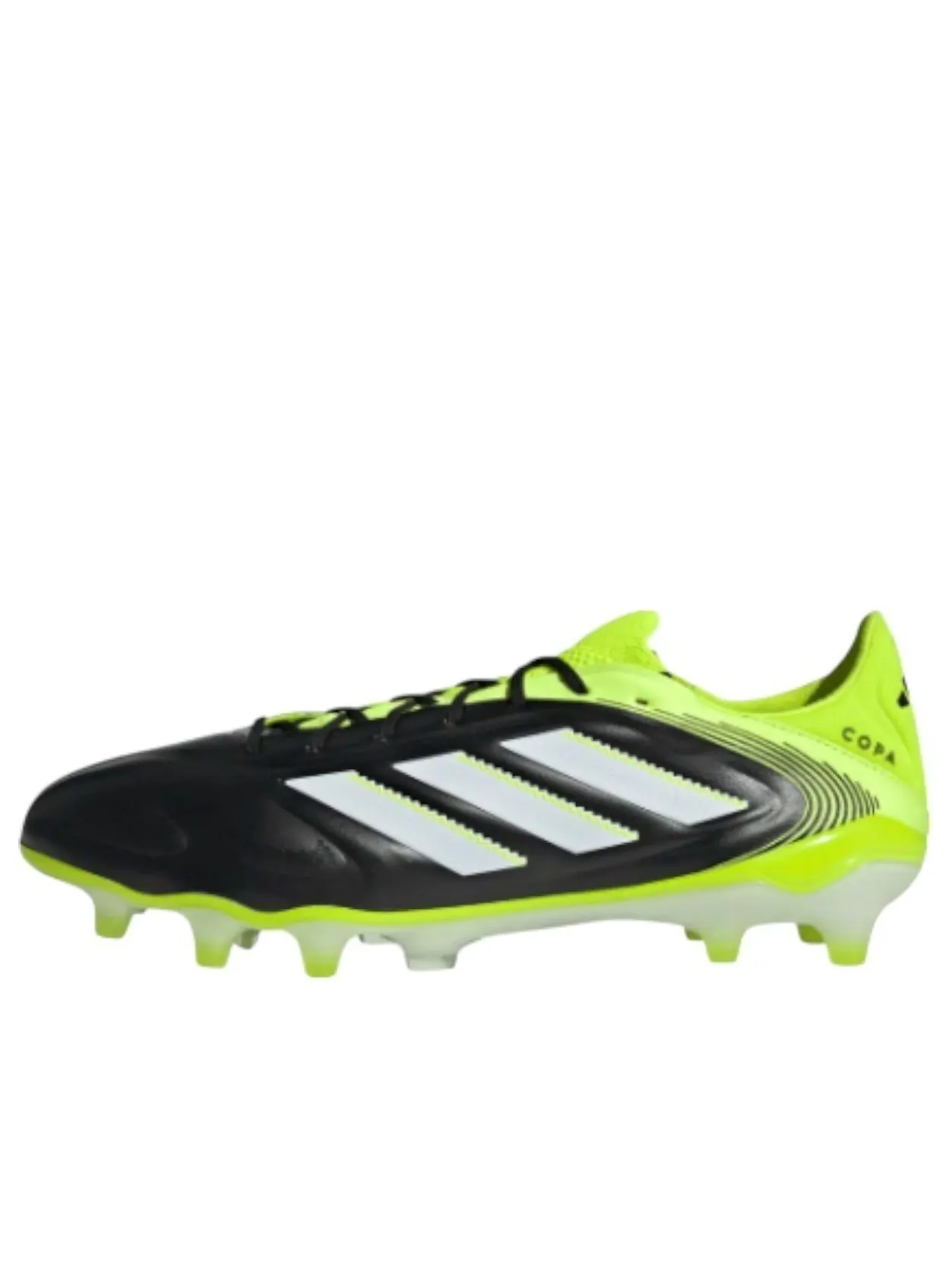 Кроссовки Adidas Copa Pure 3 Elite FG 'Core Black White Lucid Lemon' — изображение 1 из 5, черный/белый
