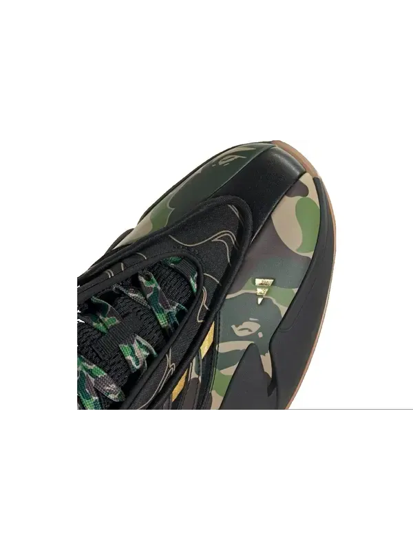 Кроссовки xa bathing ape dame 9 Adidas — изображение 4 из 4, черный