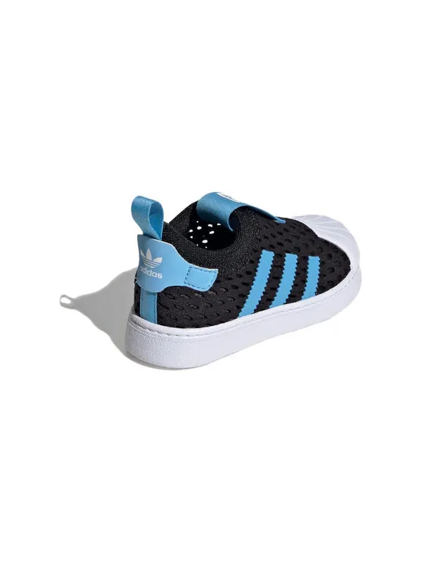 Кроссовки оригинал суперстар 360 2.0 Adidas — изображение 1 из 2, черный/синий/белый