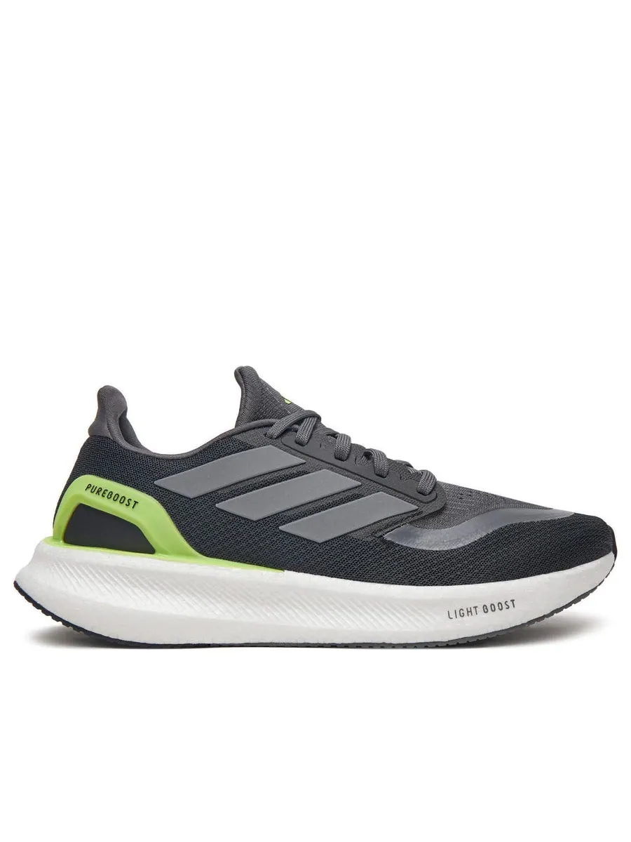 Кроссовки adidas Pureboost 5 'Dark Grey Green' — изображение 2 из 4, серый