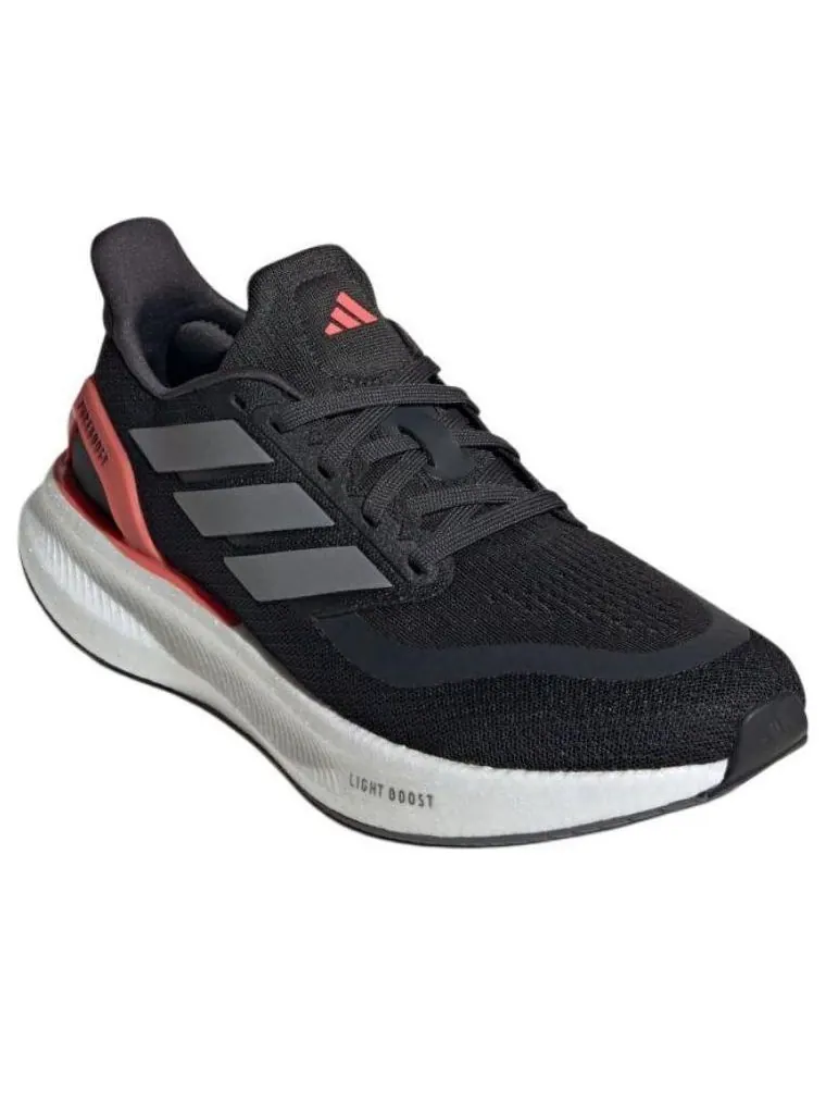 Кроссовки (WMNS) adidas Pureboost 5 'Black White Pink' — изображение 3 из 6, черный