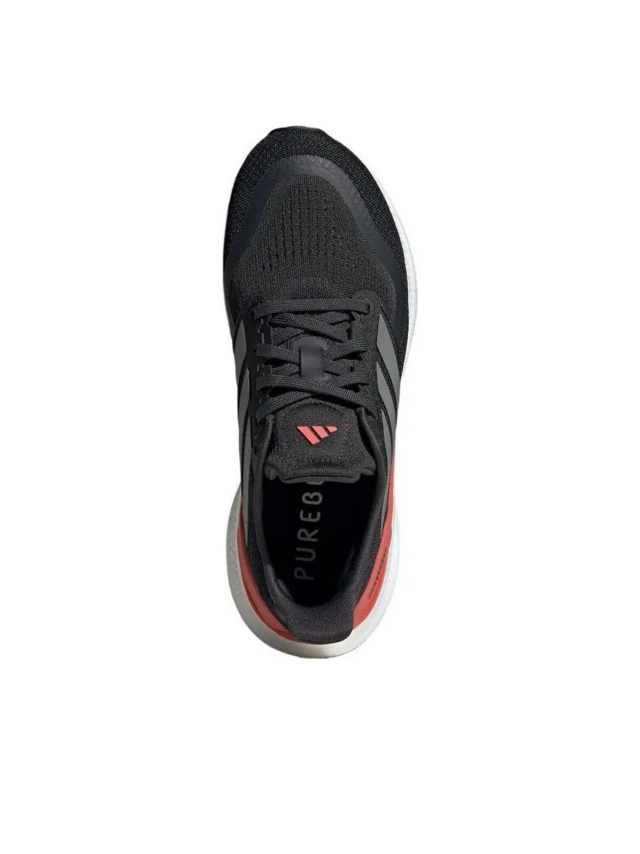 Кроссовки (WMNS) adidas Pureboost 5 'Black White Pink' — изображение 5 из 6, черный