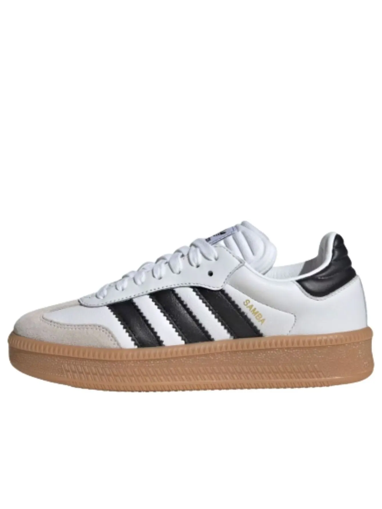 (GS) Adidas Samba XLG 'White Black Gum' — изображение 1 из 6, белый/черный