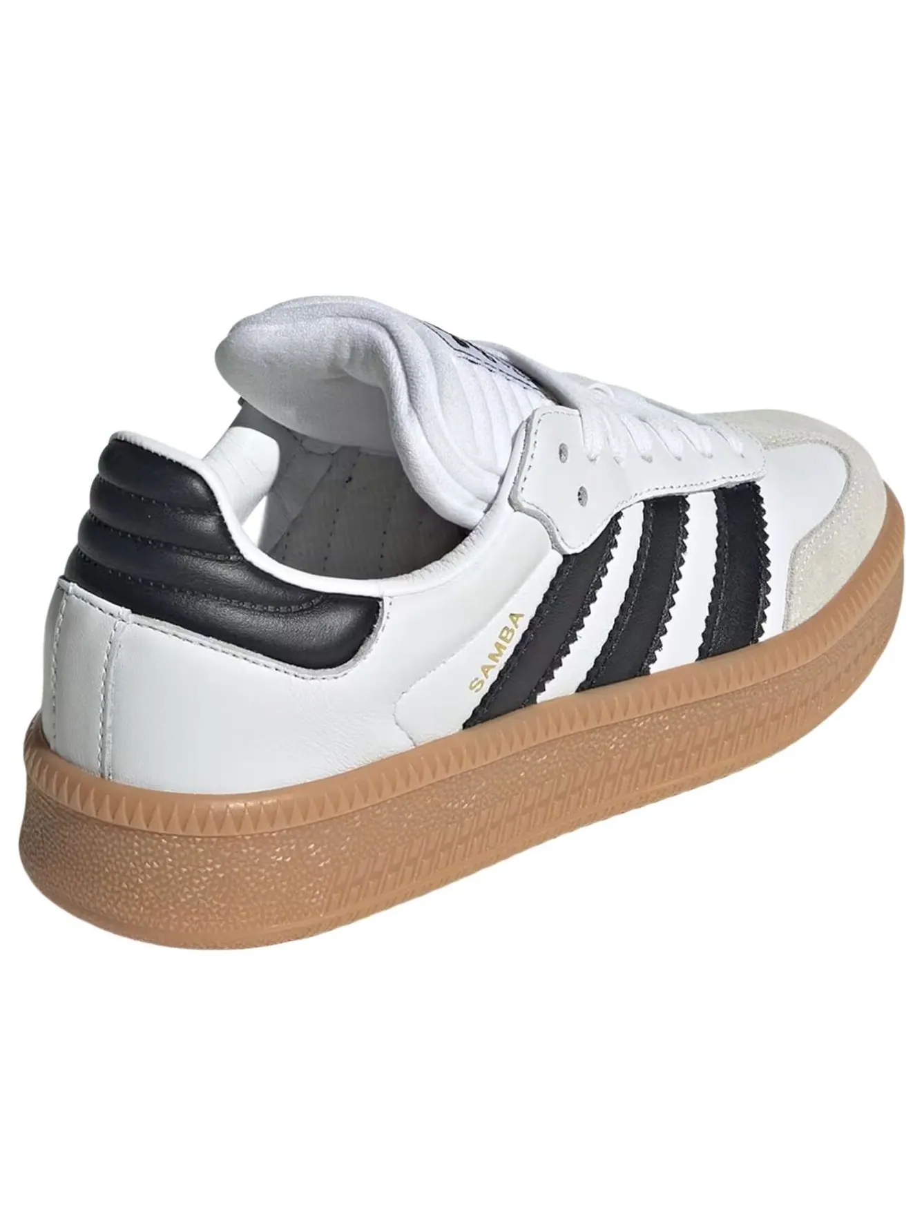 (GS) Adidas Samba XLG 'White Black Gum' — изображение 3 из 6, белый/черный